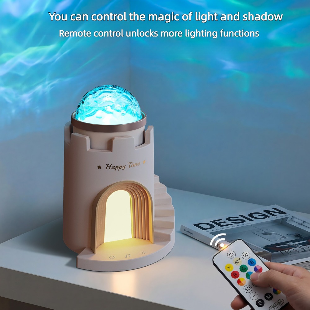 Castle Water Wave Projector Ni - Audio Music Wave recension och pris
