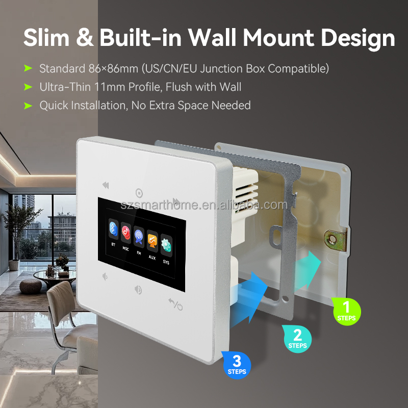 4 Inch Home Mini Amplifier Hom - Audio Music System For Home recension och pris