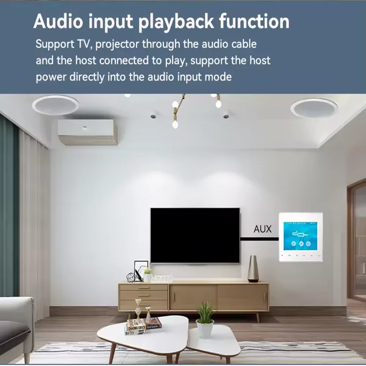 Home Bluetooth Wall Amplifier  - Audio Music System For Home recension och pris