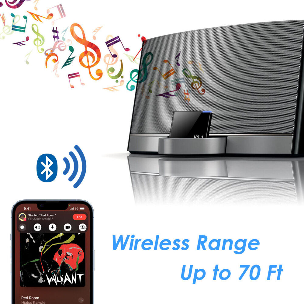 For iPhone iPod Speaker 30Pin  - Audio Music Wave recension och pris