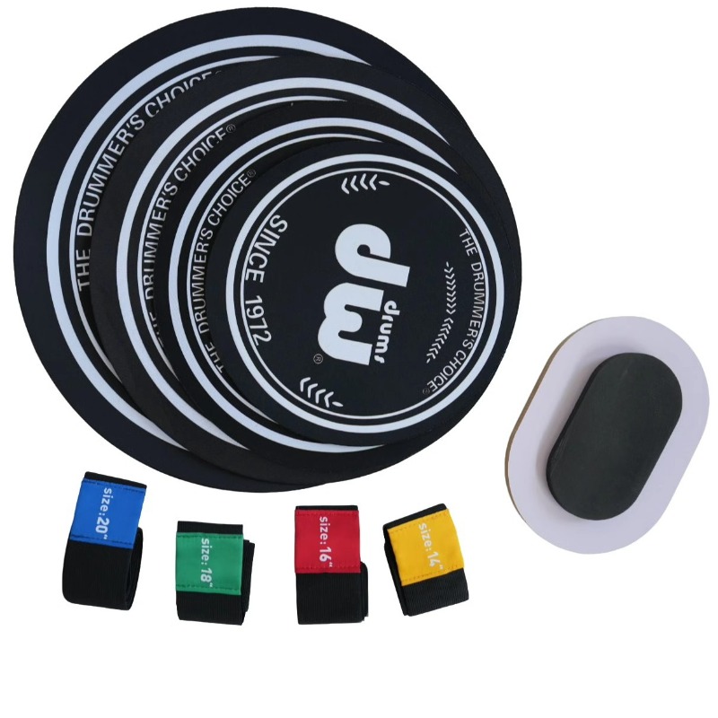 Rubber Drum Mute Pad Thicken S - Drum Practice Pad recension och pris