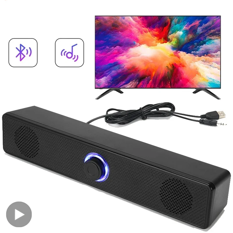Soundbar Computer PC TV Laptop - Audio Music System For Home recension och pris