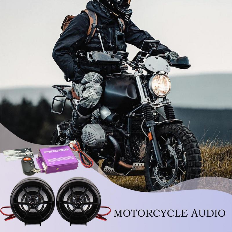 Motorcycle Bl uetooth Speaker  - Audio Music Player recension och pris