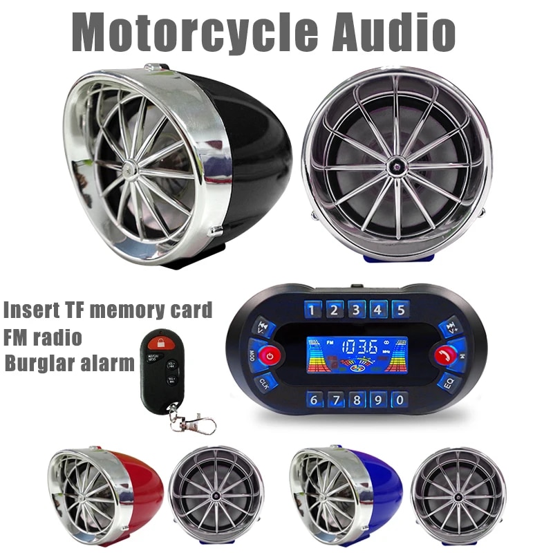 MT730 Motorcycle Bluetooth Spe - Audio Music Player recension och pris