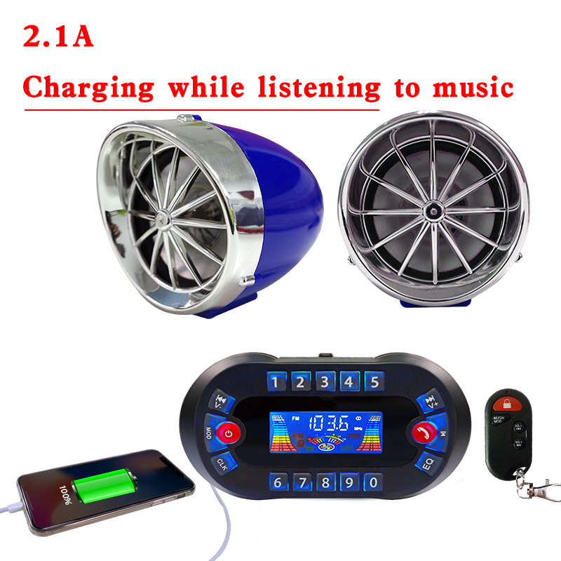 MT730 Motorcycle Bluetooth Spe - Audio Music Player recension och pris