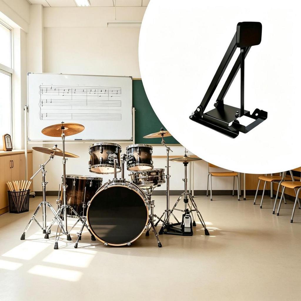 Compact Padded Bass Drum Pract - Drum Practice Pad recension och pris