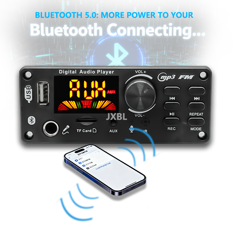 80W Bluetooth 5.0 MP3 Decoder  - Audio Music Player recension och pris