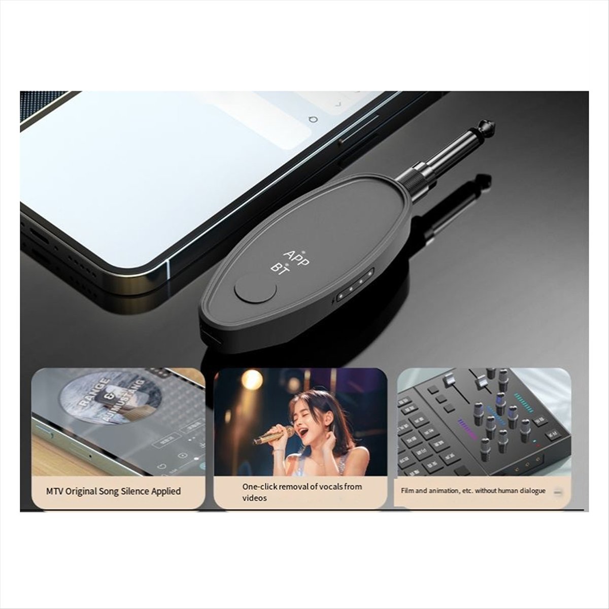 Punctual- Audio Receiver Adapt - Audio Music Vocal Remover recension och pris