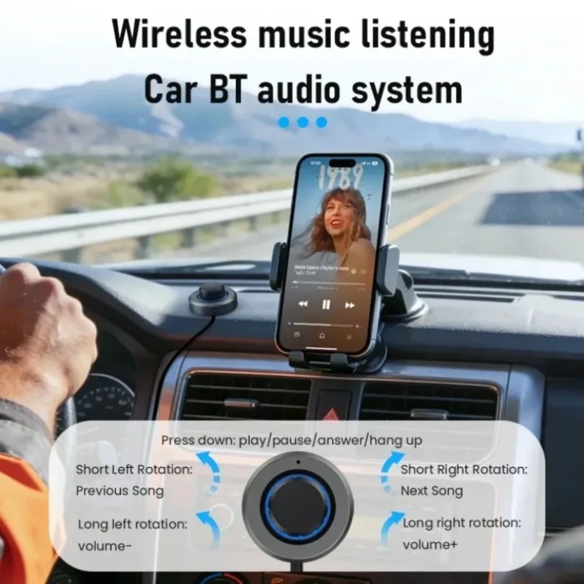 Bluetooth 6.0 Receiver Multifu - Music Song Audio recension och pris