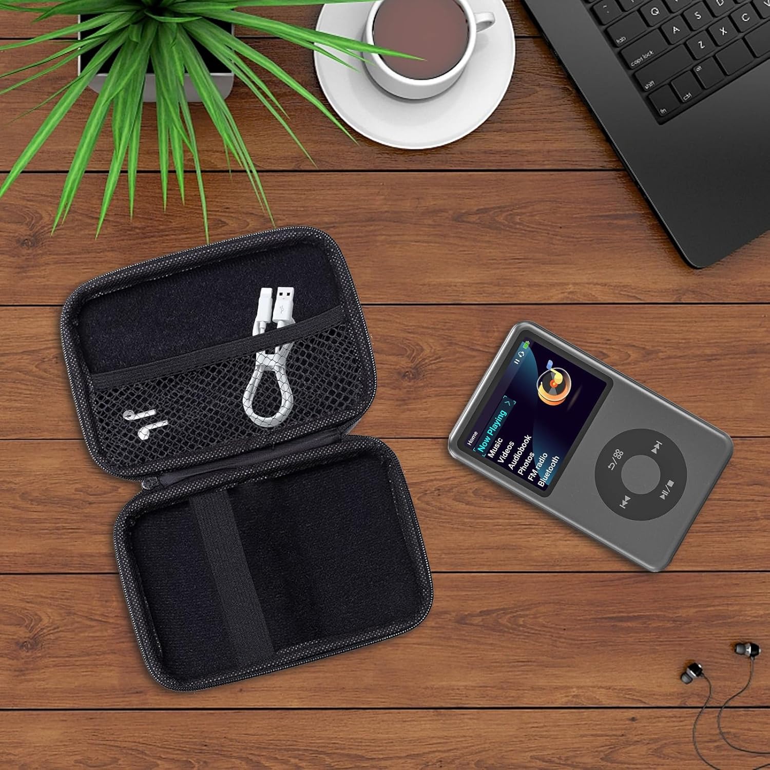Hard Shell Carrying Case Compa - Audio Music Player recension och pris
