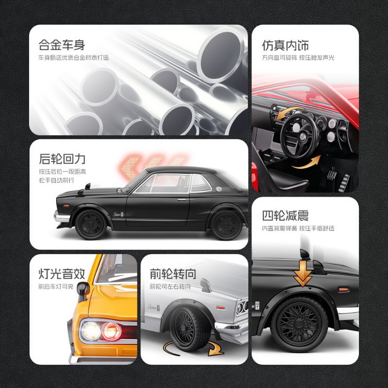 1:22 Nissan Skyline GT-R Hakos - Audio Music Car recension och pris